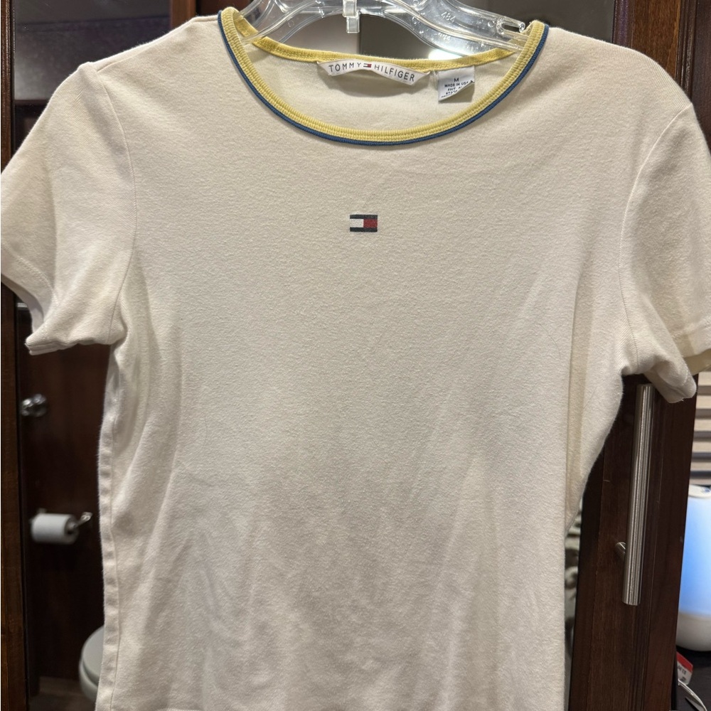 Tommy Hilfiger Cream T-Shirt